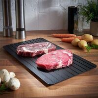 RAYBIN kitchen Foods Tools Thawing Board Plate Defrost Tray Fast Meat Defrosting Tray thaw master