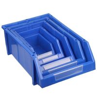 Factory warehouse picking Plastic Stackable Small Parts Storage Bin Box