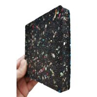 Noise absorption 25mm Rubber Tile Gym Floor Mat