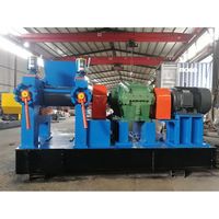 Full Automatic Mobile Twin Shaft Recycling Machine Waste Tyre Rubber Shredder For Sale