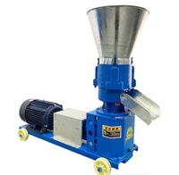 Hot sale factory spot 125 household animal small feed pellet making machine