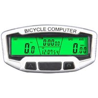 Multi-Function Bicycle Computer,Bike digital Speedometer,cycling Odometer Waterproof Cycle Bike Computer with backlight