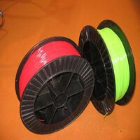 gauge 1.2mm-3.0mm bindng plastic filament, plastic wire filament,plastic coil raw material plastic string on spool