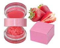 Wholesale Private Label Two in One Vengan Lip Balm Lip Mask Lip Scrub with Your Own Logo