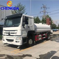 Sinotruck Howo 6x4 20000L Used Water Truck Tanker For Sale