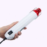 Dropshipping Best Selling Shrink Wrap Embossing Powder 110v/220v/230v 300W US/UK Plug Hot Air Blower Mini Heat Gun