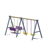 High Standard Playground Outdoor Swing Set For Kids Play