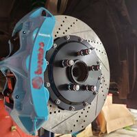 koko hydraulic brakes big 6 pot GT6 auto big brake calipers kit for BMW E30 E36 E46 F30 F35 F80