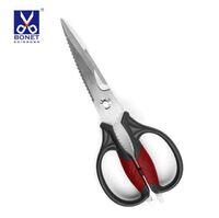 amazon stainless steel Kitchen shears detachable multifunctional 6 in 1 cooking kitchen scissors
