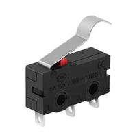 KW4 Hinge lever Micro Limit Switch 5A 125VAC