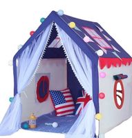 Colorful Indoor Outdoor Children Teepee Play Tent Lovely Playhouse for Boy and Girl