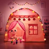 Children's Tent Indoor Outdoor Games Garden Tipi Princess Castle Folding Cubby Toys Tents Enfant Room House Teepee Playhouse