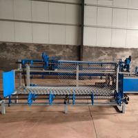 China manufacturer steel wire chain link fence making machine for sale