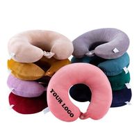 promotional gift Latest u shape neck pillow travel neck pillow for car office Comfortable soft cotton Pillow