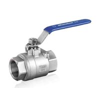 Tello stainless steel flange 316l ball valve