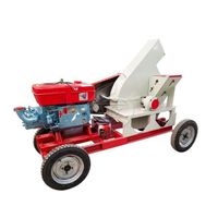 High quality electrical motor disc type wood chipper for sale