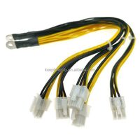 18AWG 30cm 6P Single head Power supply Power Cord APW3 PSU extension cable