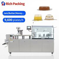 Full Automatic Liquid Automatic Blister Packing Machine For Food Sauce Paste And Tablet Capsule Chewing Gum Candy