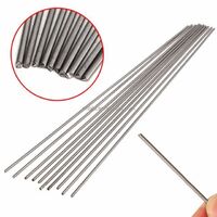 10pcs Ti Gr.5 Grade 5 Titanium Bar 6al-4v Round Welding Rods 2mm Diameter 250mm Length