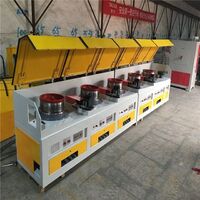 Automatic High Speed Carbon Steel Wire Straight Line Wire Drawing Machine