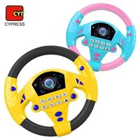 Electronic Driving Game Kids Musical Steering Wheel Toy For Car Seat
