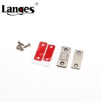 Stainless Steel Push Open Wooden Kitchen Closet Cabinet Door Damper Buffer Magnetic Catch