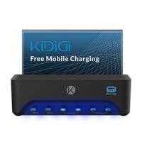 Desktop USB Charging Station Holder 8 Port 100W Fast Charger for Smart phones and other USB devices