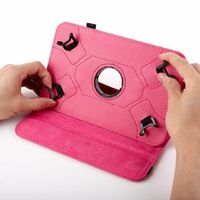 360 degree rotating leather flip smart cover case for ipad 10.5 pro case