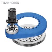 21 inch spur worm gear slewing drive for mine equipment