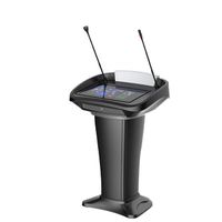 Cheap Podium New style V-shape Classroom teacher's working station Plastic Church Lectern