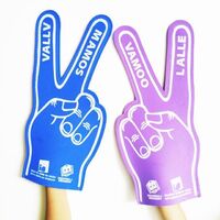 Foam Cheering Hand and Finger 2020 Hot Selling EVA Foam Hand for Sports Competition Customized Logo