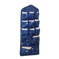 Good Quality Hot Sale home Foldable Zipper Hanging organizer Fabric underwear storage