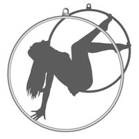 Professional Aerial Lyra hoop Fully Strength Tested & Certified for Exercise