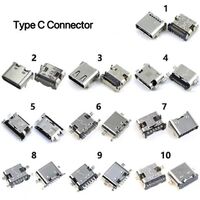 USB Suppliers Typc C 16 Pin USB C Connector Female SMD SMT Connector