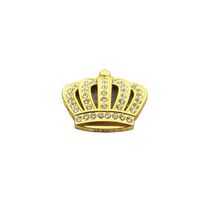 Crown Diamond Car Sticker Modified Metal Three-dimensional Car Sticker Crown Label with Diamond Body Sticker