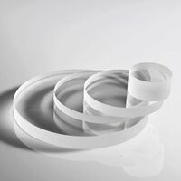 SUCCESS Clear Quartz Glass Plates Disc Round Fused Silica Quartz Glass Transparent