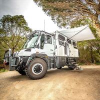 2020 Brand New Off Road Fiberglass Made Expedition Truck Camper With Slide Out Kitchen For Sale