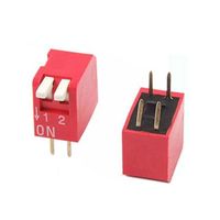 2.54mm slide 2 way piano type dip switch