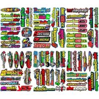 wholesale philippines Scooter motorcycle stickers kit vinyl reflective designs decals for motorcycles