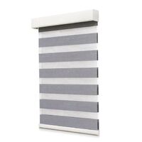 USA Canada Standard Guangzhou Manual Zebra Roller Window Blinds Manufacturer Shades For Hotel Office House Project