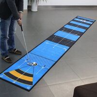 Driving Indoor Fairway Rubber Mini Range Custom Teaching Putting Hitting Practice Fiberbuilt Turf Golf Swing Mat