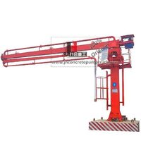 HG19 High-speed Railway hydraulic mobile concrete placing boom for sale