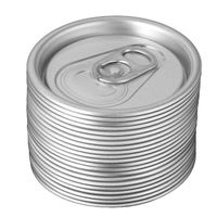 113/200/202/206 Aluminum Pull Ring Lid Drink Can Lid Cap Beverage Soda Can Press In Self seal Easy