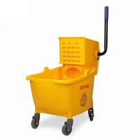 Cleaning Mop Bucket Wringer Water Truck Floor Car Squeeze Buckets Household Hotel Cleaning Products with Wringer Trolley