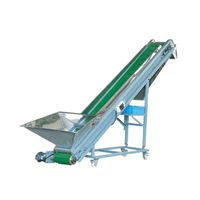 plastic conveyor machine/80cm Belt conveyor equipment/magnet protect machine