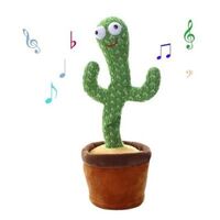 Wholesale Cactus Plush Juguetes USB Charger Stuffed Plant Toys with Song Cactus Plush Dancing Toys