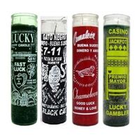 Wholesale Cheap Spiritual Saint Long Tall Offertory Jesus Glass Candles