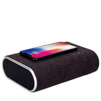 new products Portable batteries 2 in 1 Wireless Charging charger BT Speaker for Mobile Phones