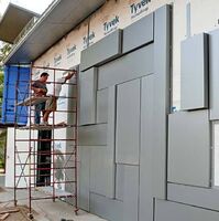 Latest modern lightweight exterior wall aluminum composite panel materials