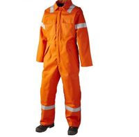 Wholesale Multi-functional Reflective Work Wear Clothing Finished Antistatic Safety Coverall For Oil Gas